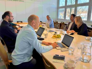 foto Michal Frantík: Setkáni mezi zástupci Ministerstva zdravotnictví, Národní sportovní agentury a akademické sféry