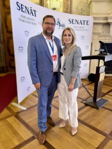 Michal Frantík a Ing. Dita Charanzová, Ph.D.