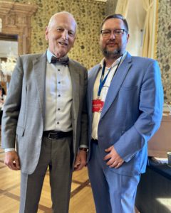 senátor prof. MUDr. Jan Pirk, Dr.Sc a Michal Frantík